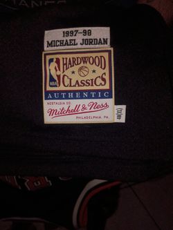 Authentic Mitchell And Ness Jordan Jersey