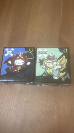 Hello Kitty And  Friends Godzilla Toys