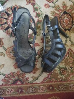 Cute And Comfy Black Heels!