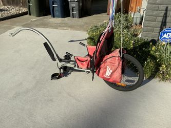 Kid’s bike trailer (weehoo)