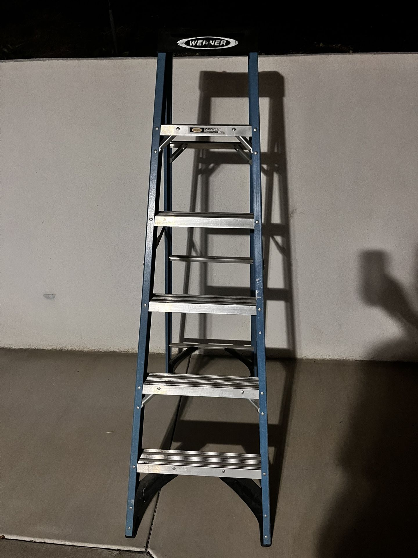 Werner 6’-0” Fiberglass Ladder