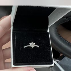 Diamond White Gold Ring 