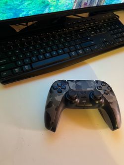PS5 DualSense Wireless Controller Gray Camo