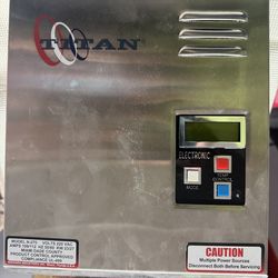 Titian * tankless water heater. Bought wrong one it’s very new