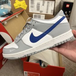 Dunk low ‘mini swoosh grey royal’ GS 6 Y