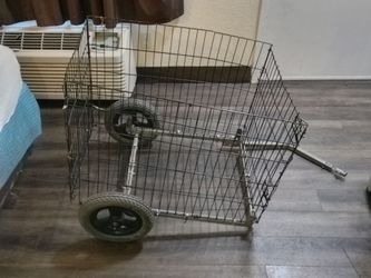 Custom built bike trailer