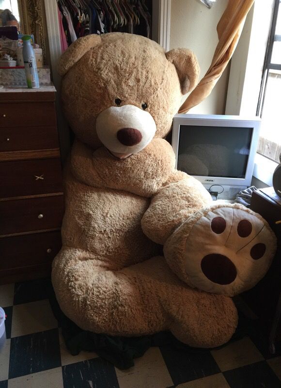 93 inch pouch teddy bear need a new home asap