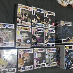 Funko Pop Lot Anime Autos And Regular X14