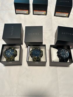 3 sport watches Activa brand