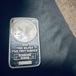 Before 1993 Vintage 5 Oz Sunshine Mining Bar