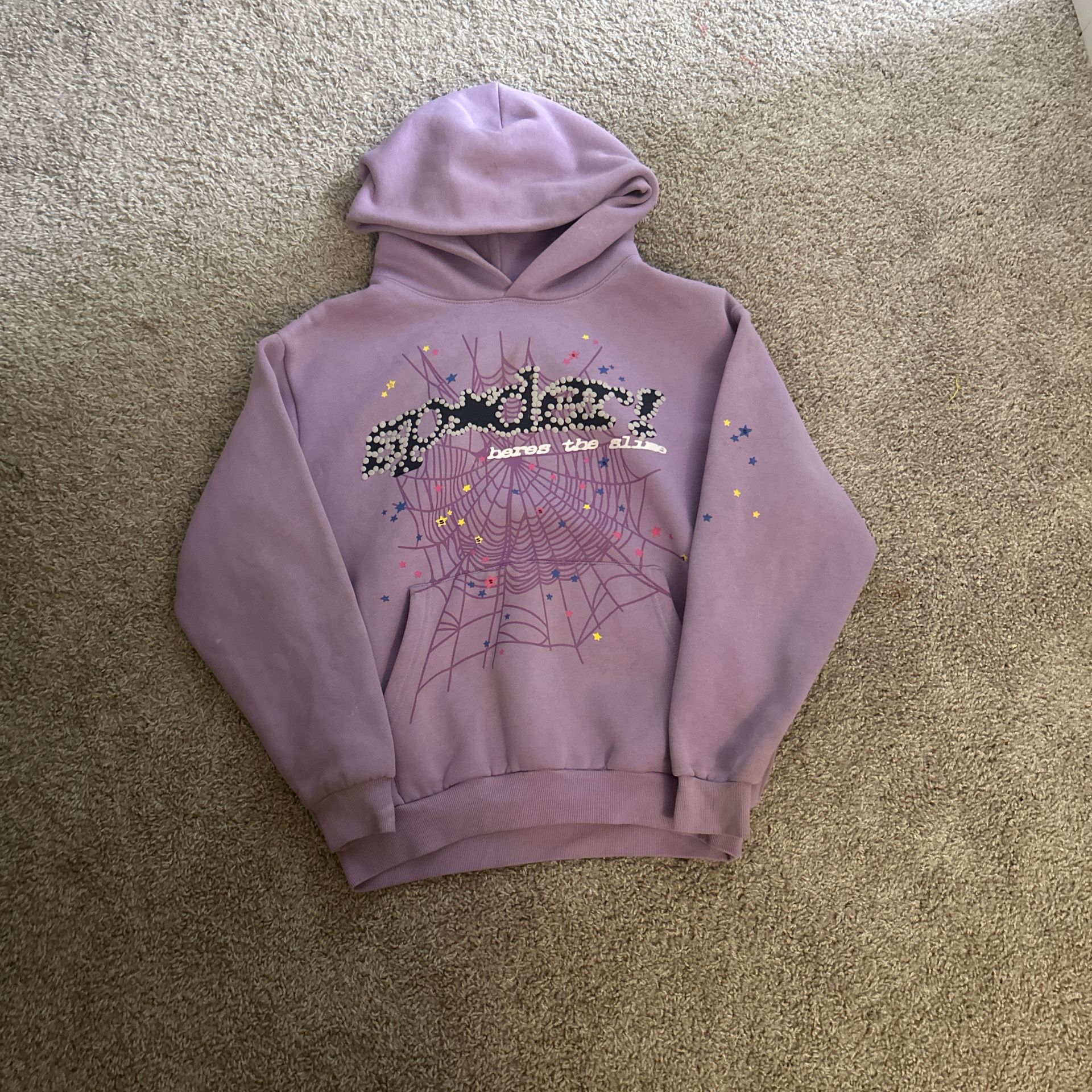Purple Sp5der Hoodie