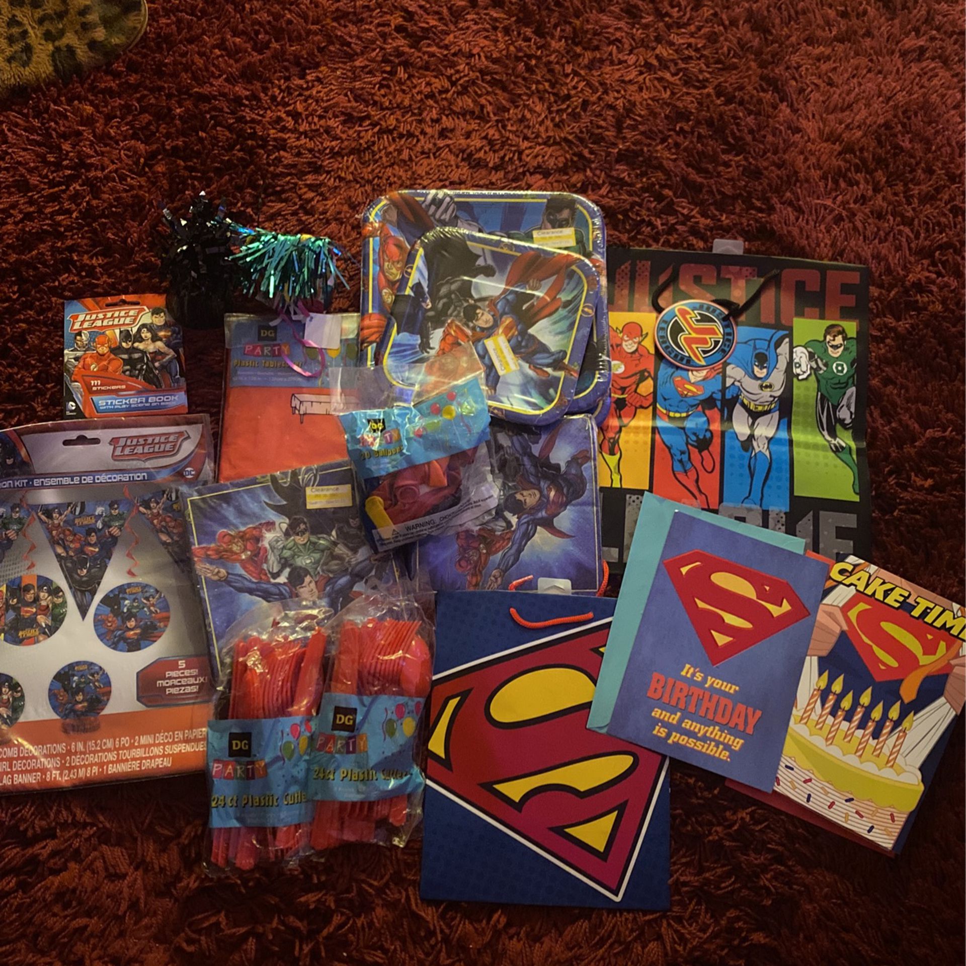 Superman Birthday Set