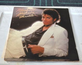 Michael Jackson Thriller OG Vintage First Press W/Producer Credit