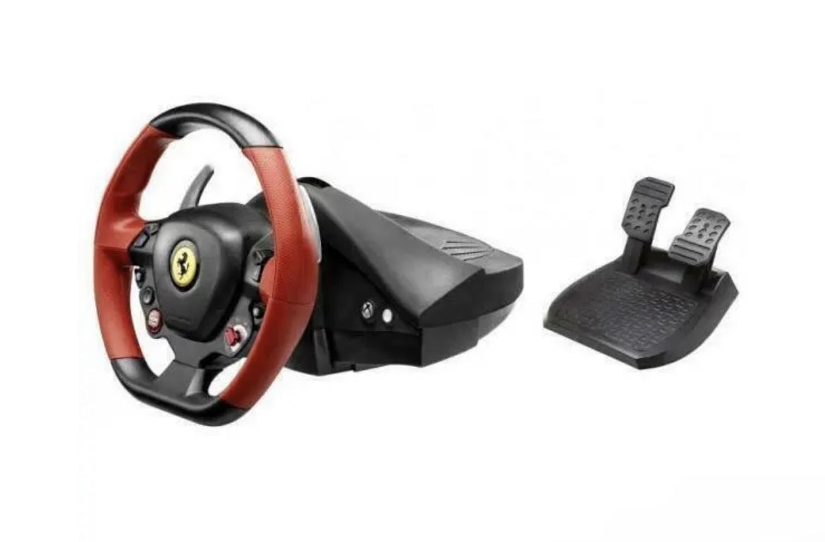 Thrustmaster (contact info removed) Ferrari 458 Spider Racing Wheel for Xbox One