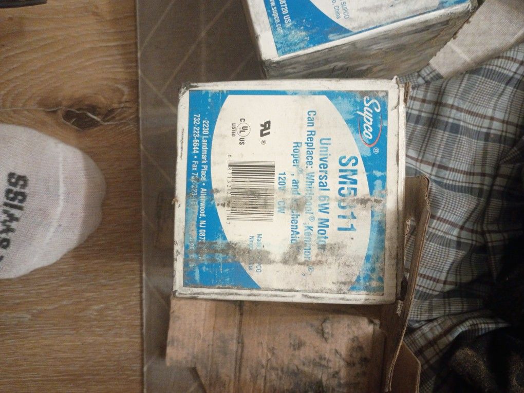 Ge Replacement Unit Bearing Motor Cast Iron 6 Watt 1550 RPM 5311 by Packard