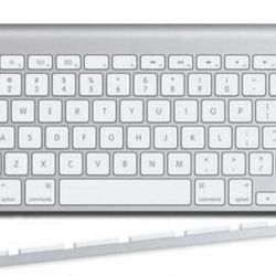 Apple A1314 Bluetooth Wireless Silver Slim Mini Keyboard laptop iMac