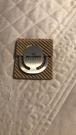 Skagen Denmark Money Clip