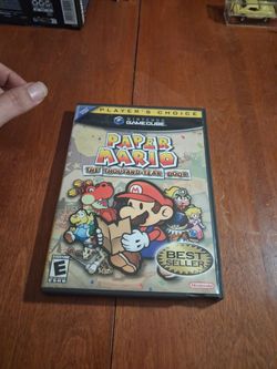 Nintendo GameCube Paper Mario excellent shape $35