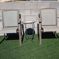 patio furniture in good condition