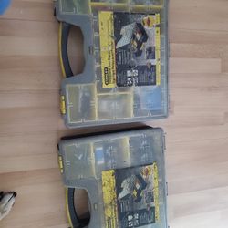 Stanley Tool Box With Supplies 