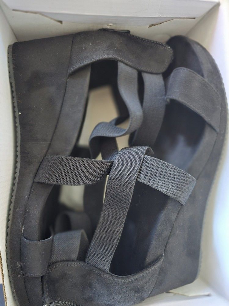 Ankle Strap Wedge Sandals- Barely USED SZ 10