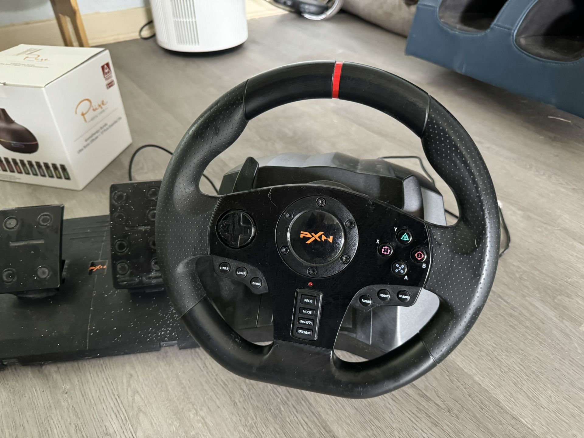 PXN PC Racing Wheel Steering Wheel V900 Driving Simulator 270°/900° Rotation christmas gift Gaming Steering Wheel with Pedals for PC,PS4,PS3,Xbox Seri