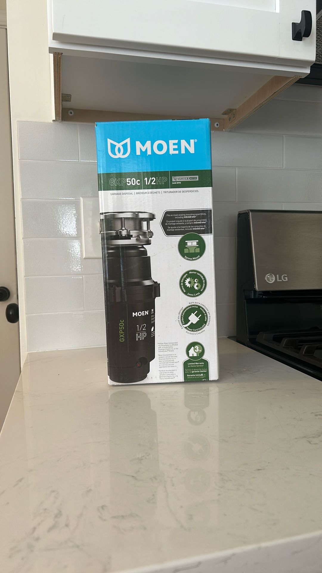Garbage Disposal Moen GXP50c