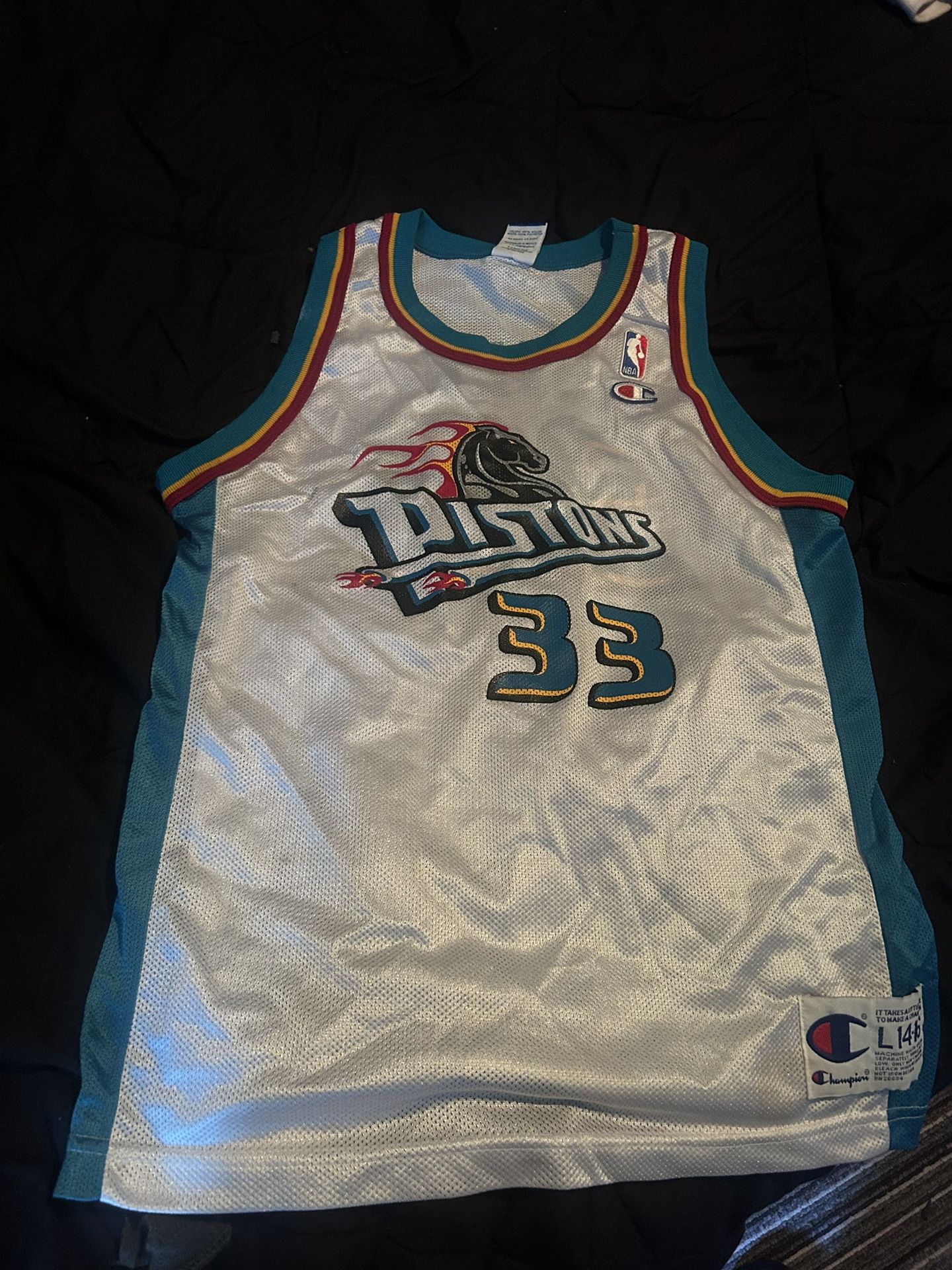 Grant Hill Pistons Jersey
