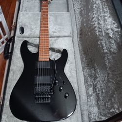 esp ltd Kirk Hammett KH-202 Electric Guitar/ESP Case