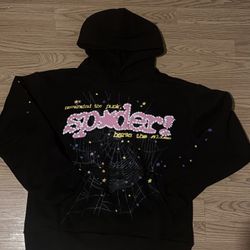 black Spider hoodie V2, Size L black
