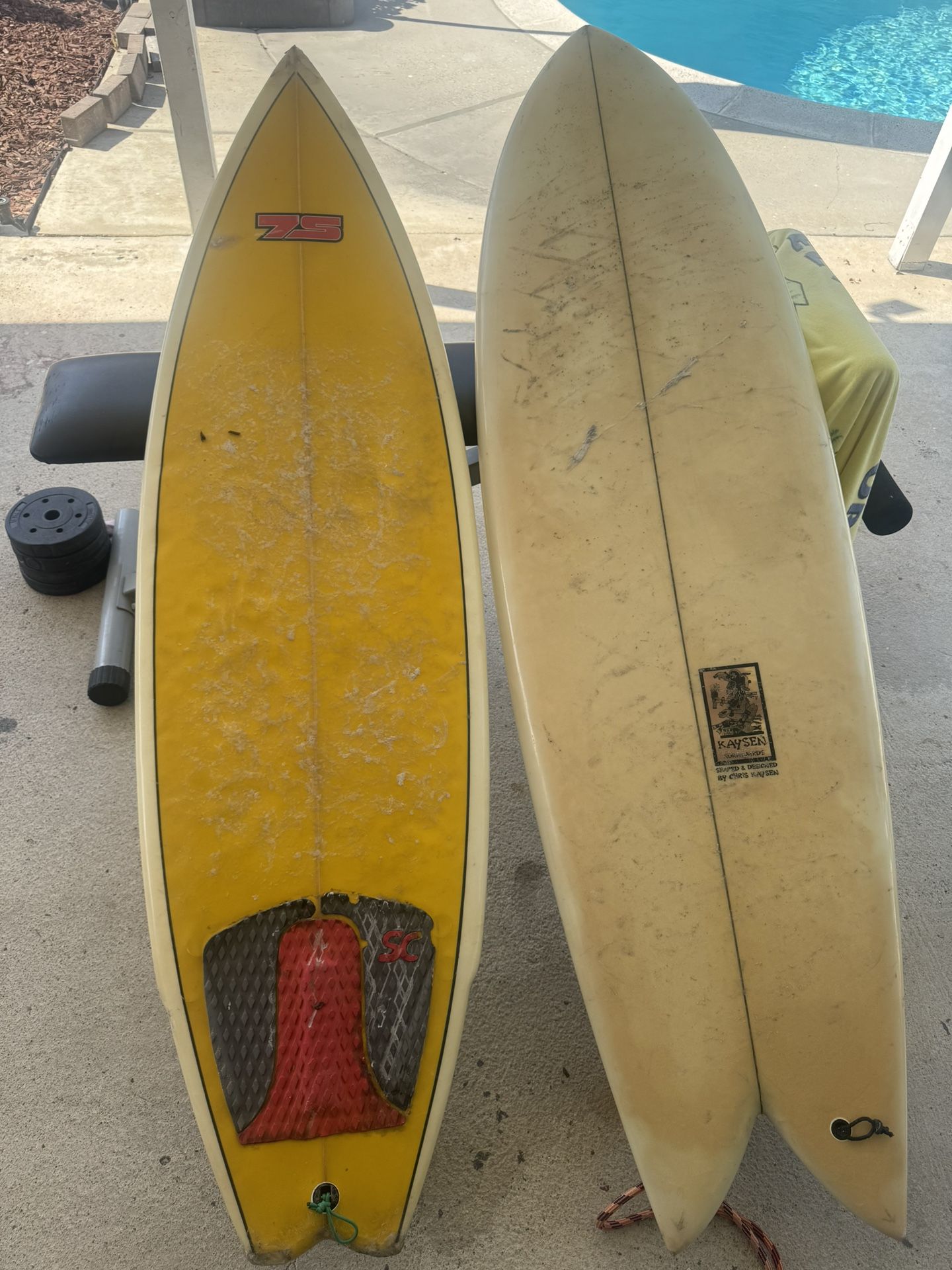 Two Surfboards 