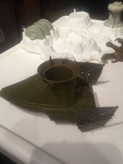 Vintage Star Wars mini rig skiff $15