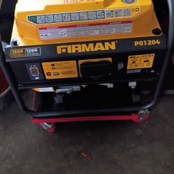 1500/1200 WATT GAS  POWERED FIRMAN GENERATOR (RECOIL START)