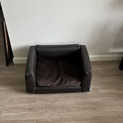 Keet Fluffy Deluxe Pet Bed Sofa Chocolate X-Small