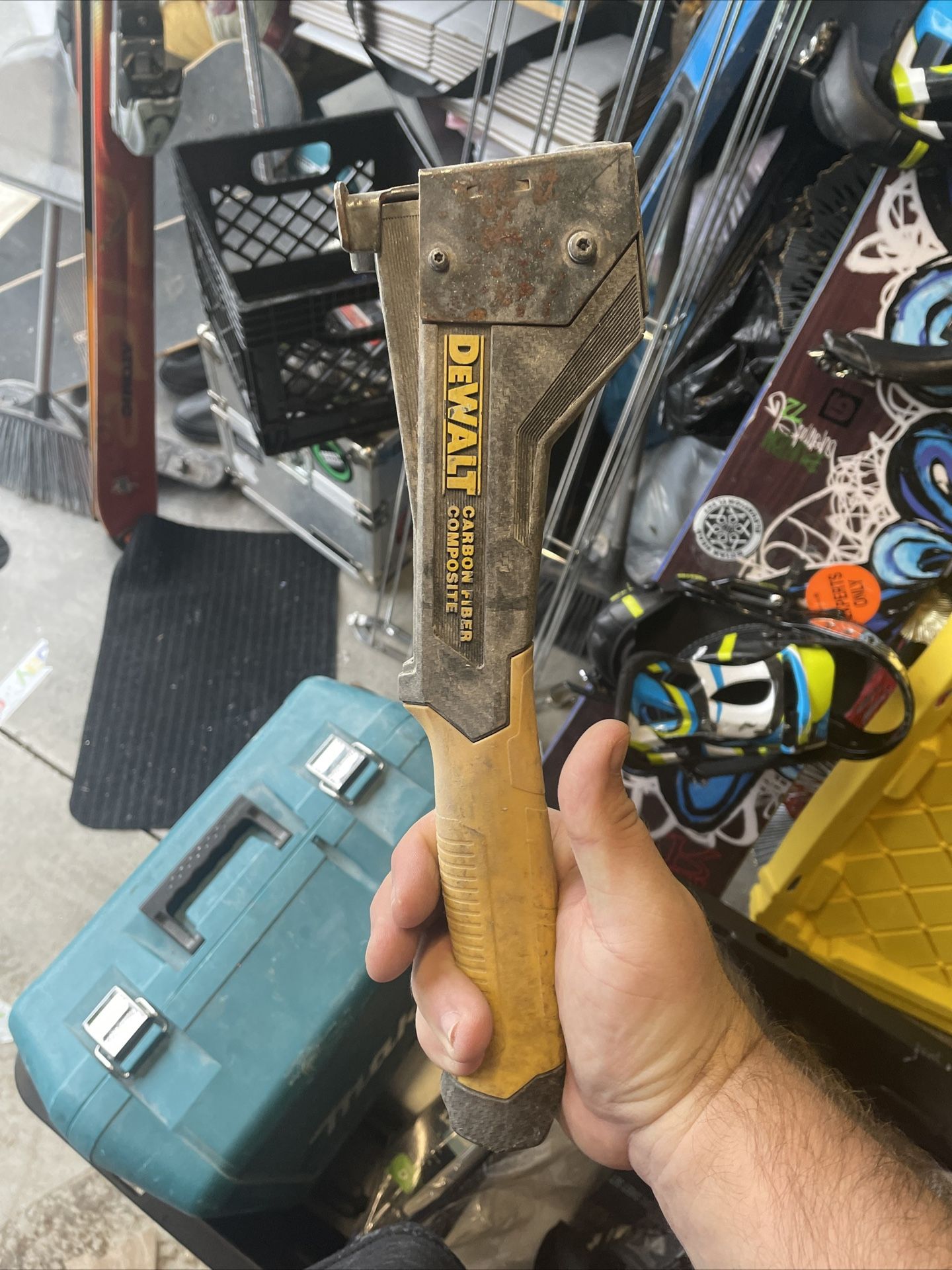 DEWALT Carbon Fiber Composite Hammer Tacker