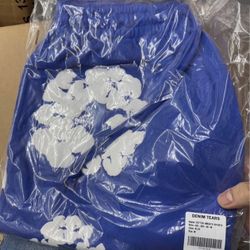 denim tears shorts blue