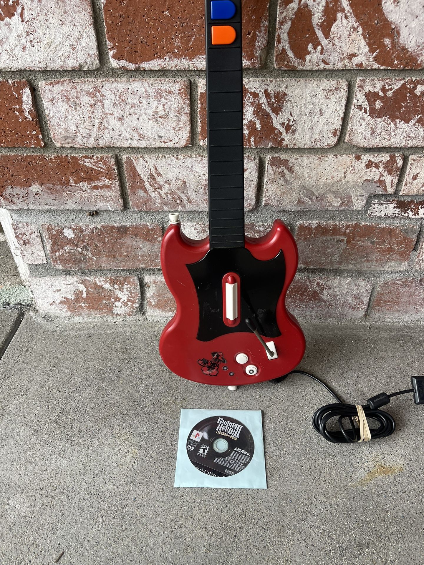 PlayStation 2 / ps2 guitar ๐ธ