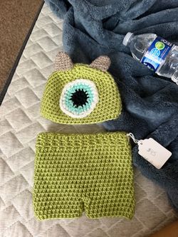Newborn monster inc outfit