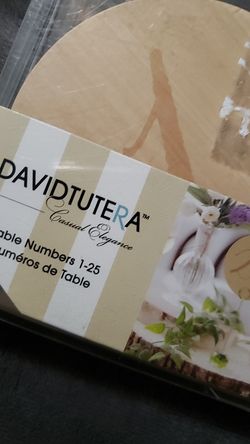 Table Numbers