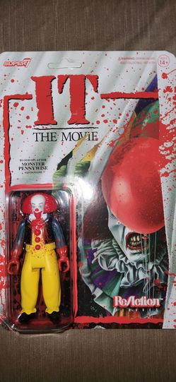 Super7 Reaction IT Pennywise Bloody Variant
