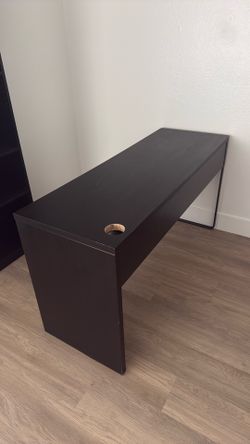 IKEA Office Desk w chair- MICKE 55 7/8 x 19 5/8”