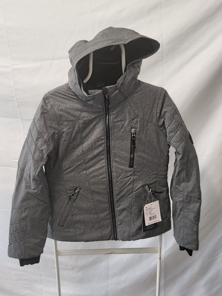 Obermeyer Rayla Jacket Teen Girl's Insulated Knight Black LG 14-16
