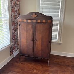 Antique hutch and chest