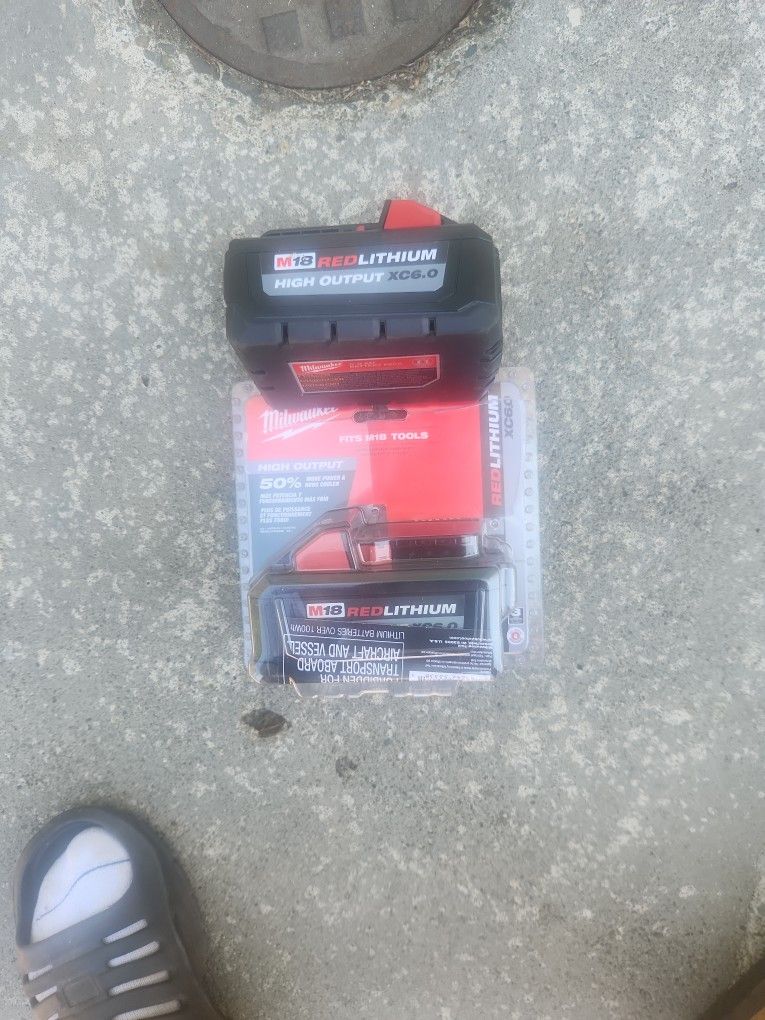 Milwaukee m18 high output xc6.0
