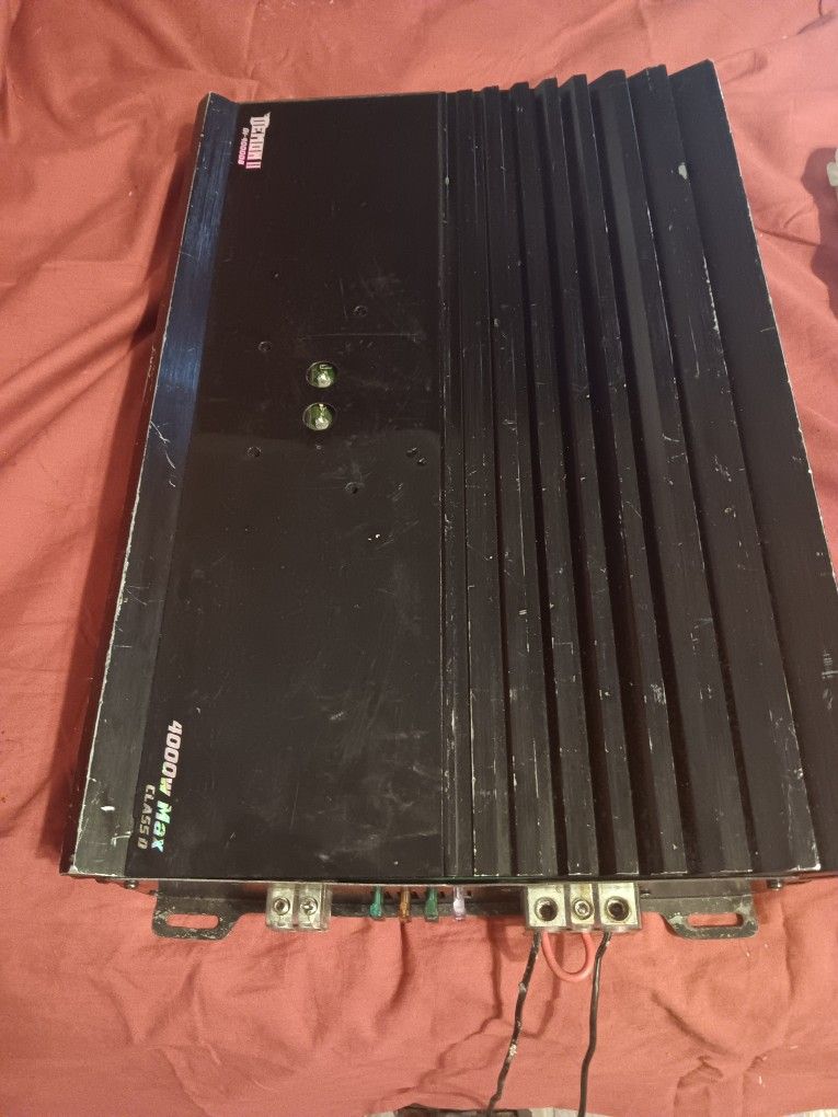 4000watts Power Acoustik Amplifier For 40 Amp Fuses I for Sale in