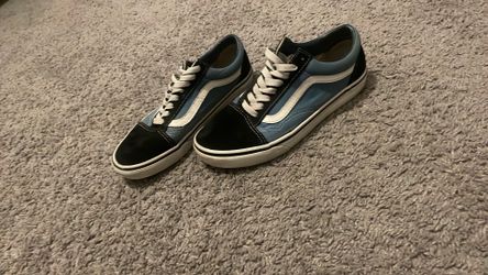 Black & Blue Old school Vans