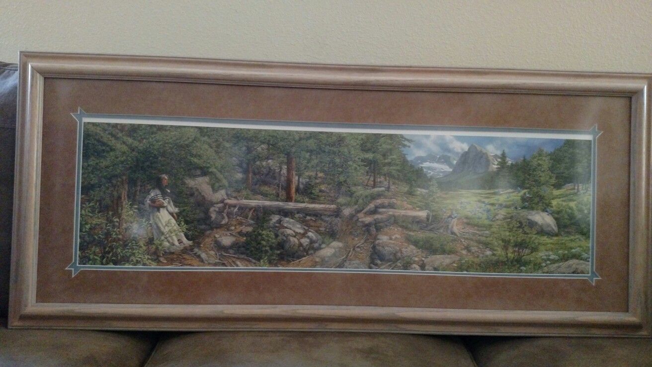 Original Bev Doolittle "Music in the Wind" signed