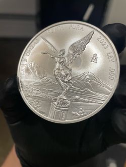 2023 Mexican Libertad 5 oz Silver Coin