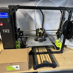 LulzBot TAZ 6 3D Printer With Over $300 Of Filament 