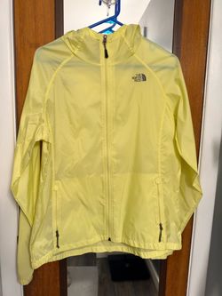 The North Face Yellow Rain/Windbreaker Jacket